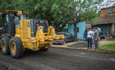 Villanueva: tras finalizar la calle Rawson, colocar&aacute;n RAP sobre Beruti