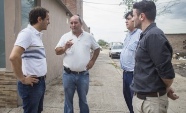 El intendente Sebastian Abella anunci&oacute; obras en la terminal del servicio de Chevallier