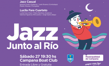 Ma&ntilde;ana llega &ldquo;Jazz junto al r&iacute;o&rdquo; al Boat Club