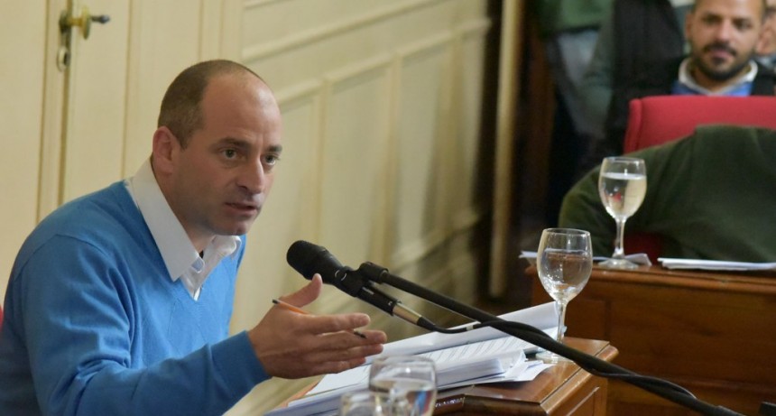 Marco Colella se refiri&oacute; a la actualidad pol&iacute;tica en el Honorable Concejo Deliberante