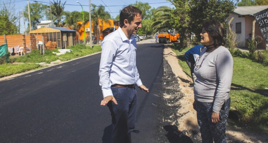 En un a&ntilde;o se pavimentaron y asfaltaron m&aacute;s de 100 cuadras