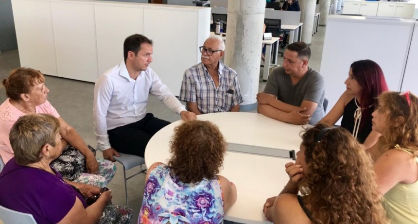El Intendente se reuni&oacute; con fomentistas de la ciudad
