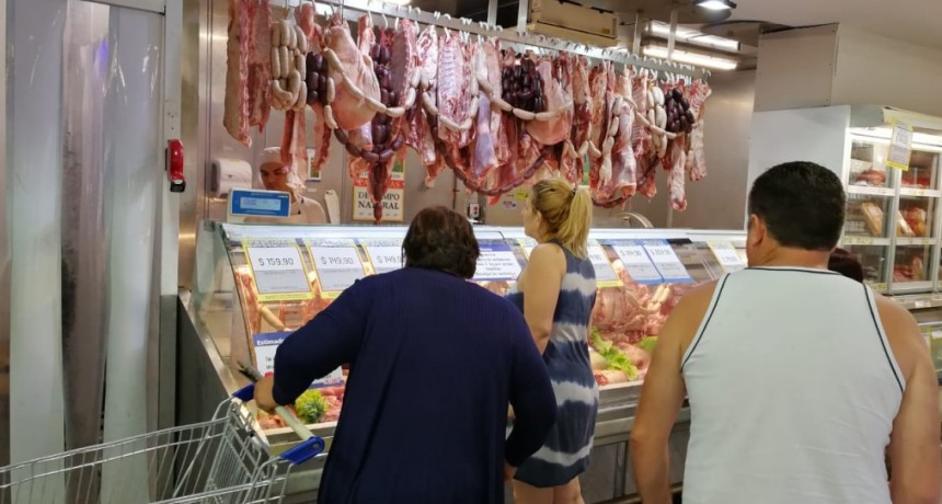 Secuestran carne de un supermercado c&eacute;ntrico