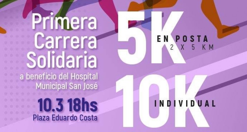 C&oacute;mo prepararse para la Carrera Solidaria a beneficio de la Cooperadora del Hospital