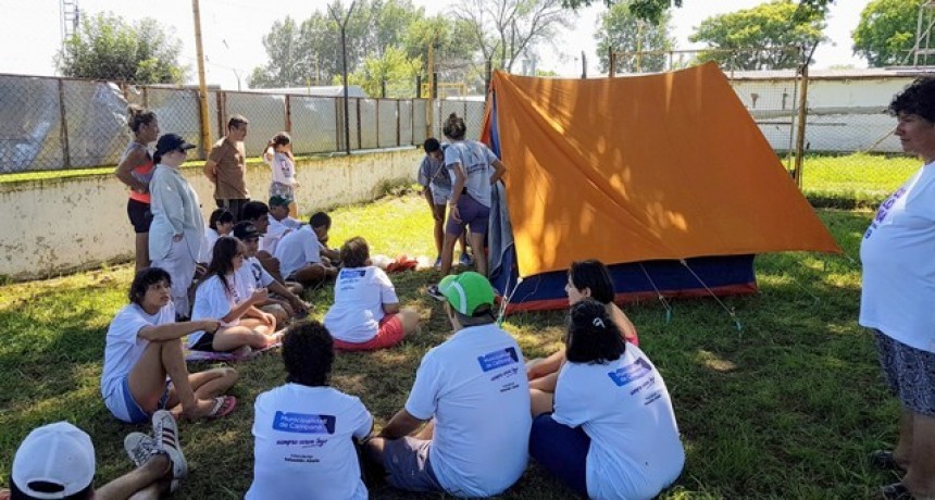 Chicos y j&oacute;venes con discapacidad siguen divirti&eacute;ndose en la Colonia Municipal