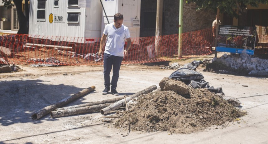 Balcarce y 9 de julio: el Municipio accion&oacute; r&aacute;pidamente y ejecut&oacute; una importante reparaci&oacute;n