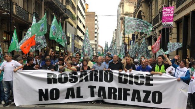 En Rosario dijeron basta de tarifazos