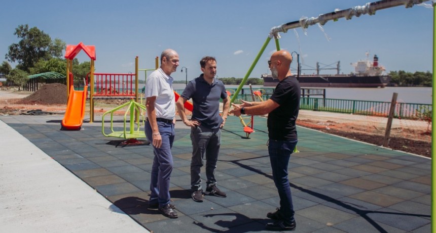  Nueva Costanera: se trabaja intensamente en la puesta en valor de los espacios verdes 