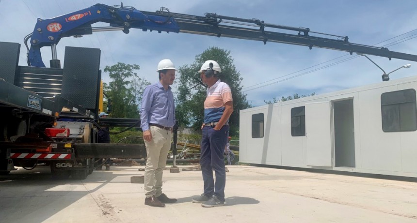 Avanza la construcci&oacute;n del nuevo Centro de Operaciones del SAME