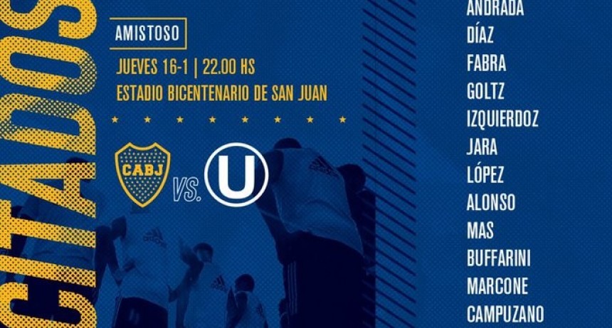 Boca viaja a San Juan sin Agustin Almendra 