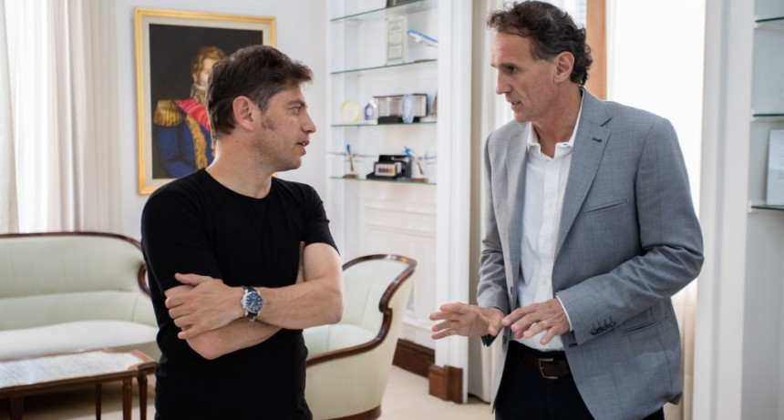 Kicillof se reuni&oacute; con Katopodis para definir un plan de obras p&uacute;blicas