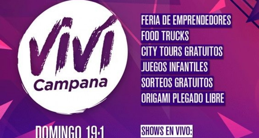 Se viene la primera edici&oacute;n del 2020 de &ldquo;Viv&iacute; Campana&rdquo;
