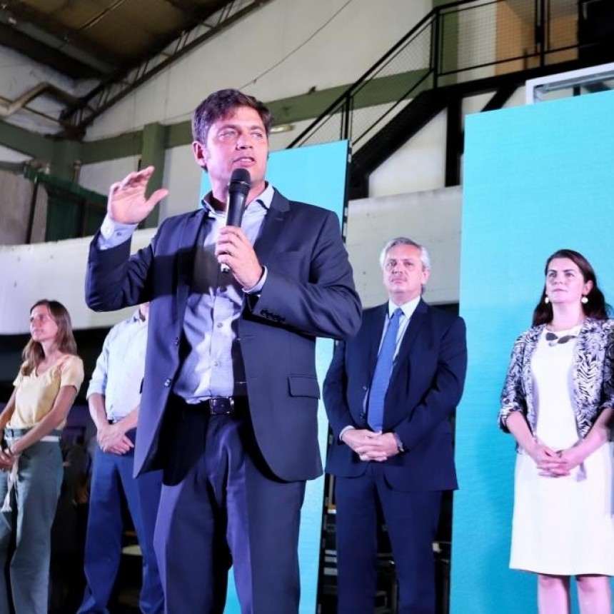 Kicillof: "Venimos a saldar la deuda que tenemos con la educaci&oacute;n en la Provincia y en Argentina"