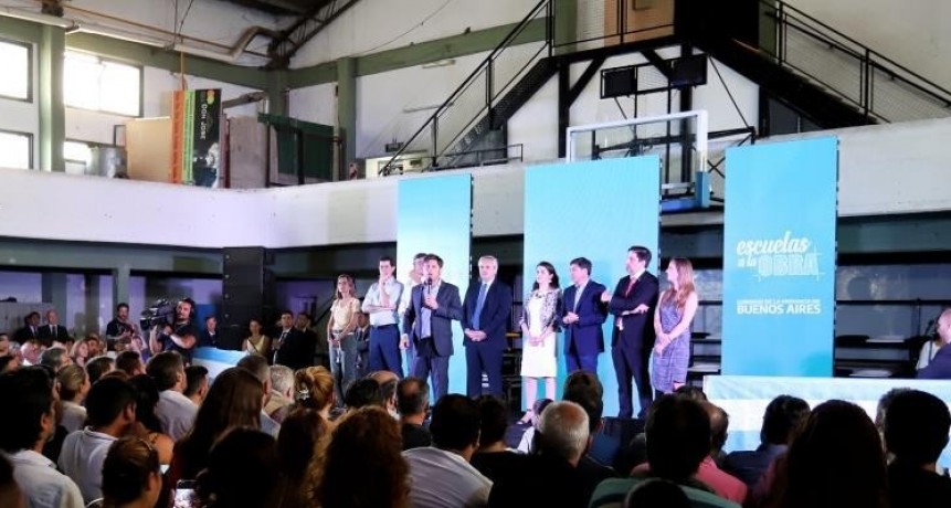 Kicillof: "Venimos a saldar la deuda que tenemos con la educaci&oacute;n en la Provincia y en Argentina"