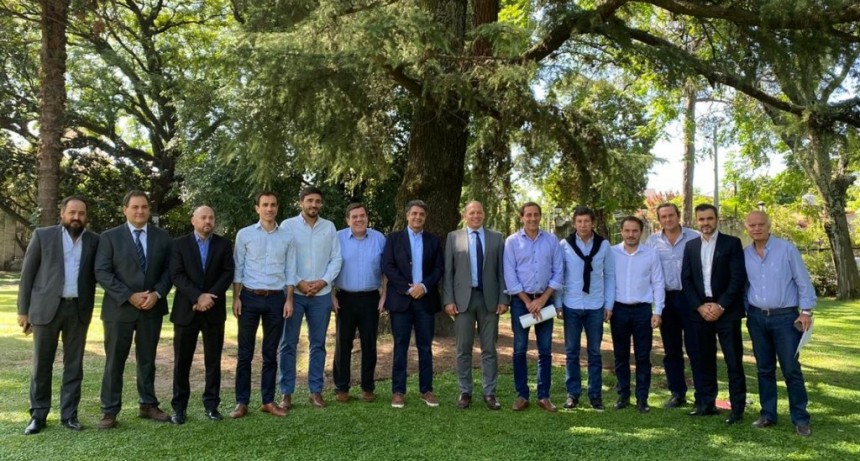 Abella e intendentes de Juntos por el Cambio se reunieron con el ministro de Seguridad Sergio Berni