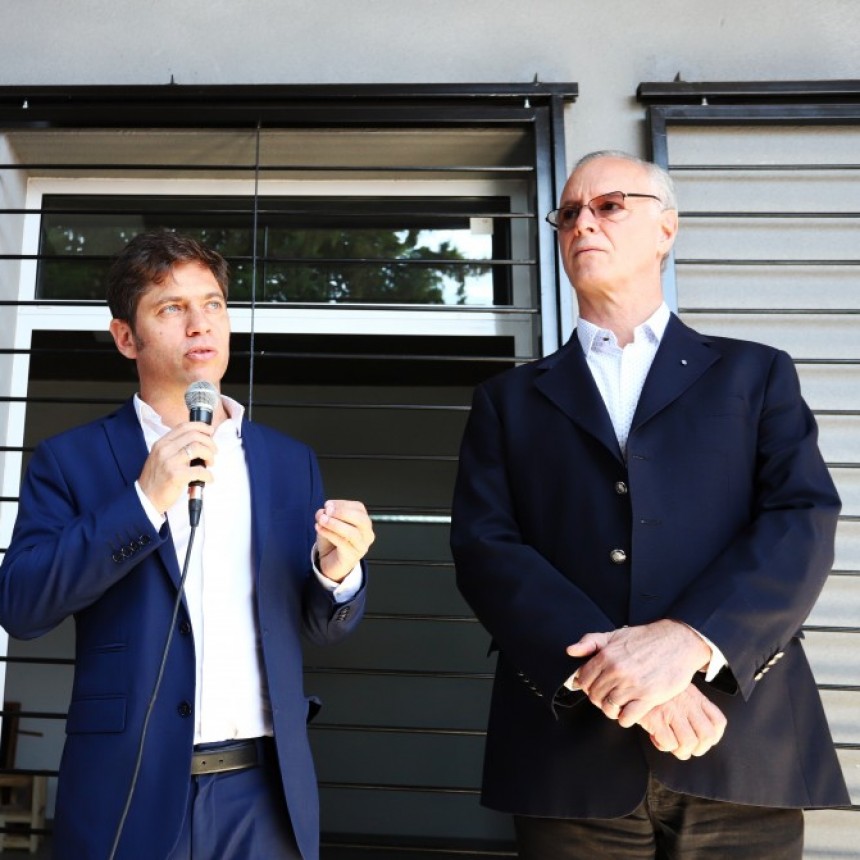 Kicillof en Brandsen: "La salud no es un servicio del Estado, es un derecho"