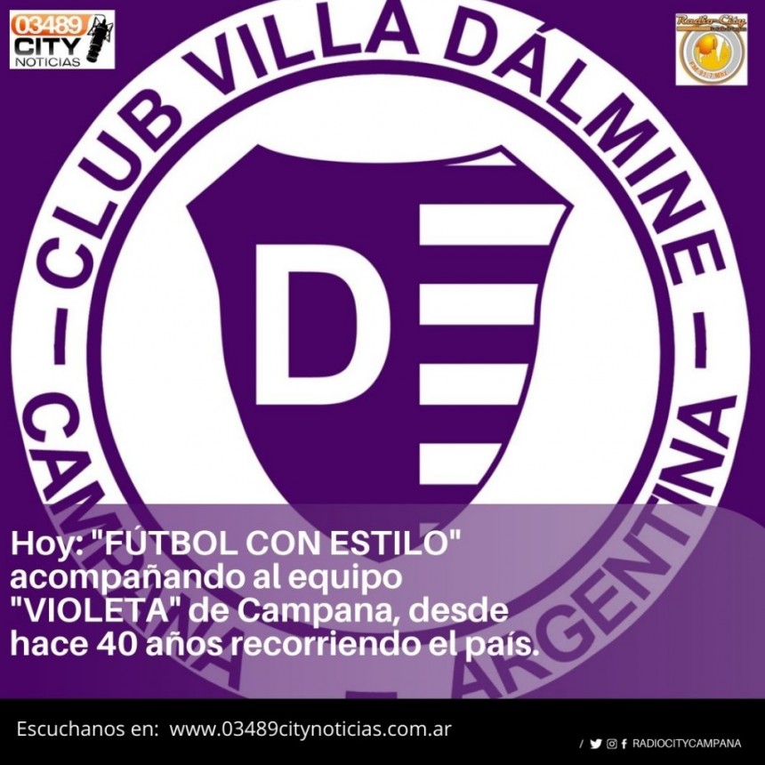 HOY RADIO CITY CAMPANA FM 91.7 Mhz JUNTO A VILLA DALMINE