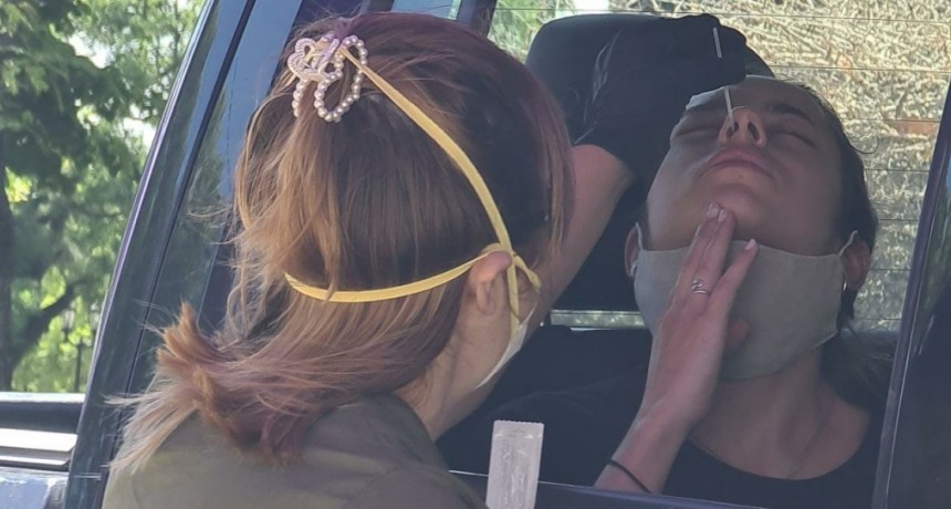 Segunda jornada del operativo de testeos rápidos para detectar casos de COVID-19