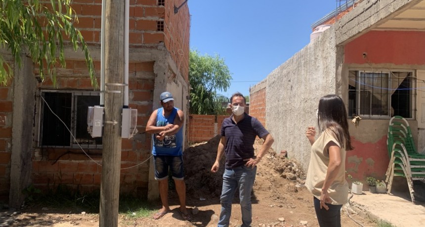 El Intendente recorrió el “21 de Septiembre” donde el Municipio ejecuta distintos trabajos