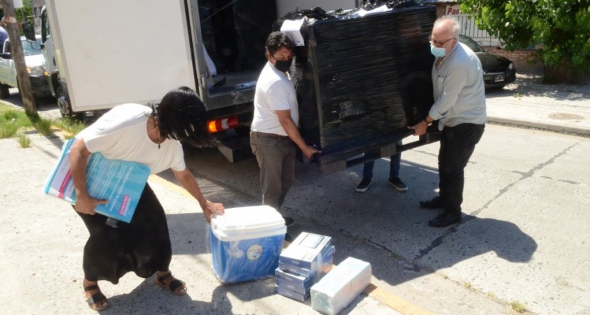 LA PROVINCIA YA EQUIPA LAS ESCUELAS PARA LA VACUNACIÓN MASIVA EN TERRITORIO BONAERENSE