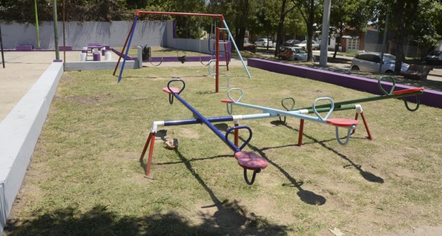 El Municipio sigue con la puesta en valor de los espacios públicos de la ciudad 