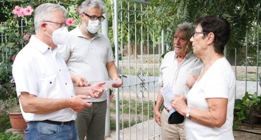 “Puerta a puerta”, ya se sumaron más de 2000 vecinos a la campaña Vacunate!