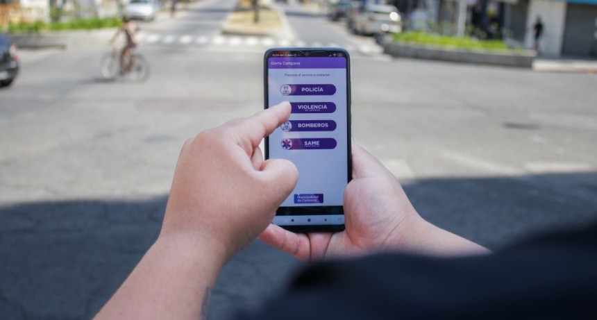  Detallan los pasos a seguir para descargar la aplicación Alerta Campana
