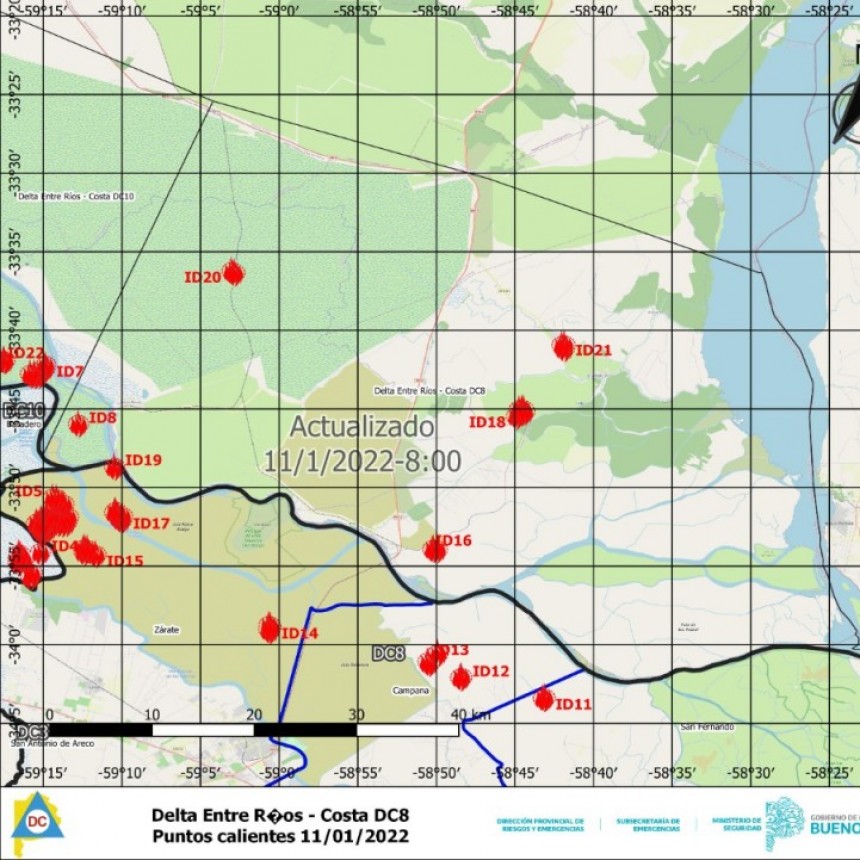 Informan la causa de la presencia de humo en la ciudad