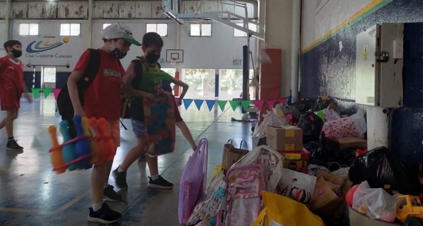 La Colonia del Club Ciudad tuvo su  Intertribu Solidaria