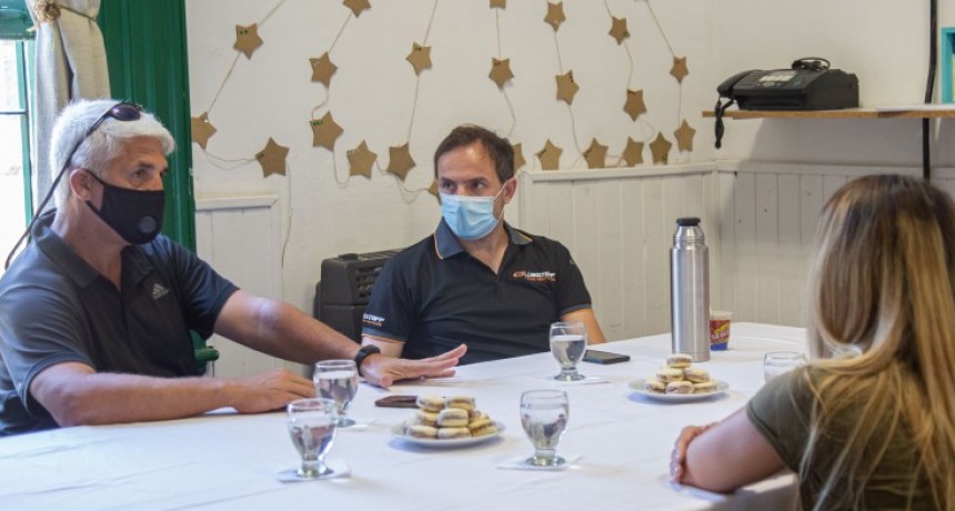 El Intendente se reunió con los consejeros escolares para proyectar el 2022 en materia educativa