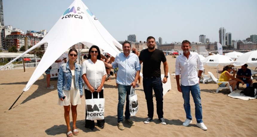En Playa Las Toscas : Se inauguró BA + Cerca Playa en Mar del Plata