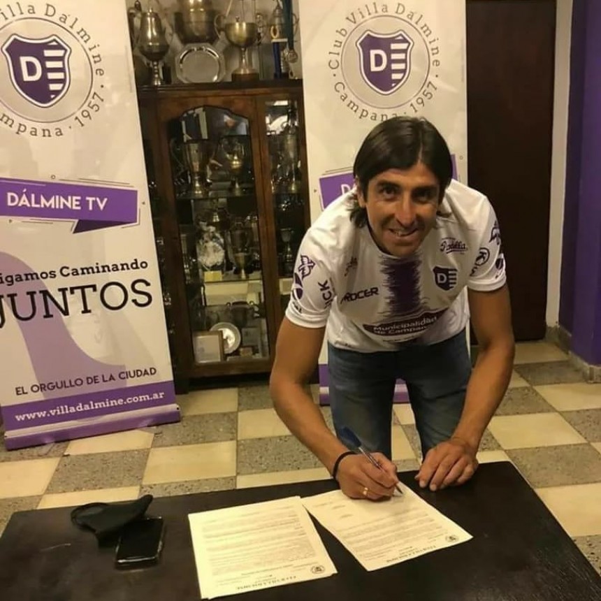 El arquero Germán Montoya se incorporó a Villa Dalmine