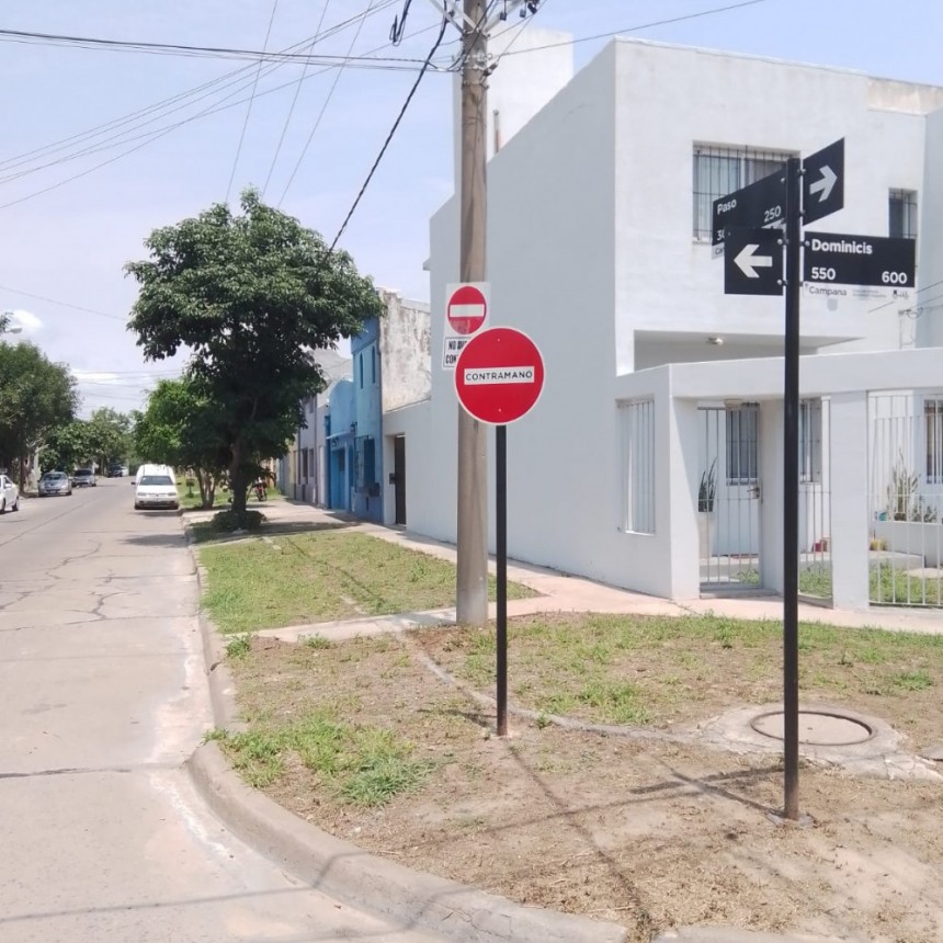 Seguridad vial: el Municipio continúa realizando trabajos de señalización en la ciudad