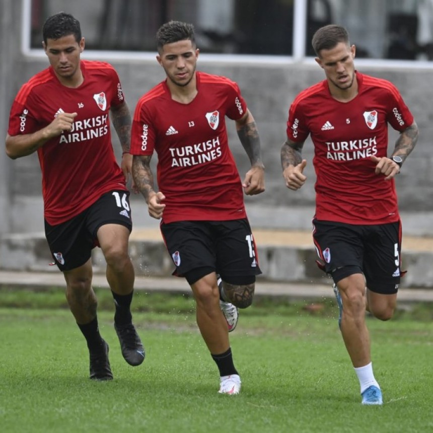 River Plate cerró su semana de entrenamientos