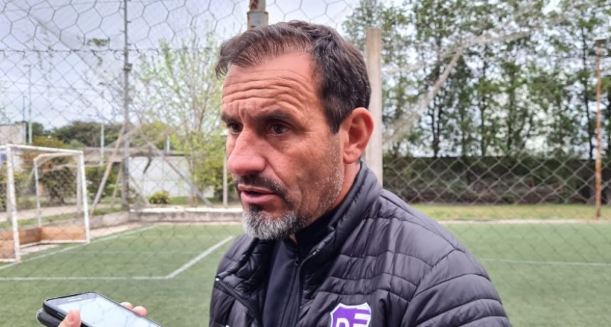 Marcelo Franchini : fue nuestro primer amistoso ante un equipo que ya tiene más rodaje