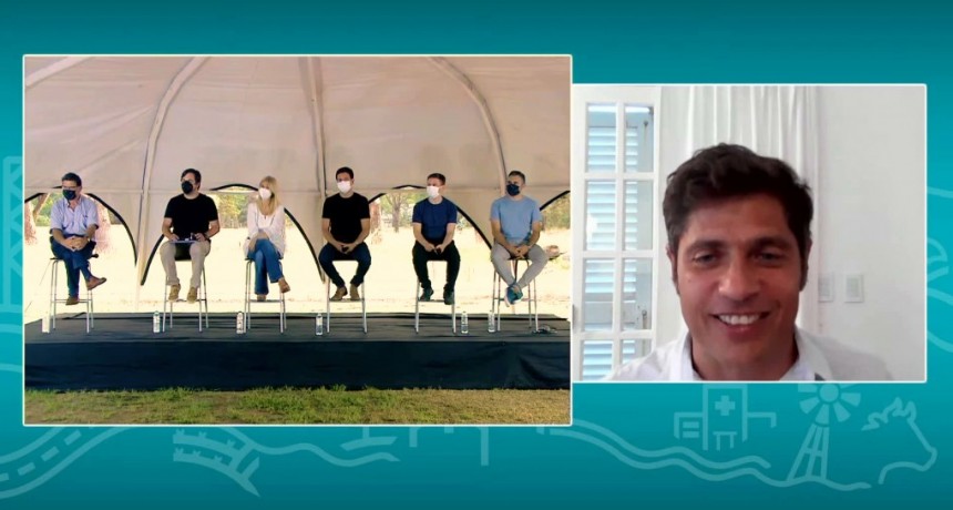 Kicillof anunció la vacunación libre con tercera dosis para trabajadores de la educación y mayores de 50 años 