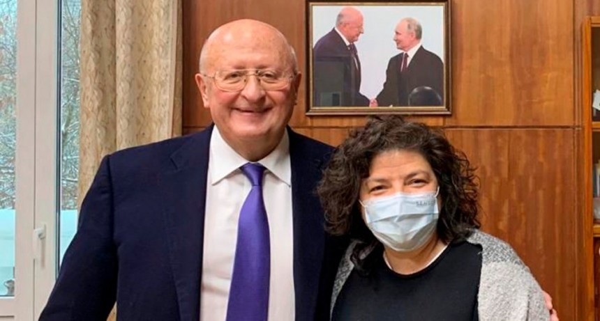 LA MINISTRA DE SALUD VIAJÓ A LA FEDERACIÓN RUSA CON EL OBJETIVO DE FORTALECER LAS ESTRATEGIAS DE COOPERACIÓN ANTE LA SITUACIÓN ACTUAL DE LA PANDEMIA