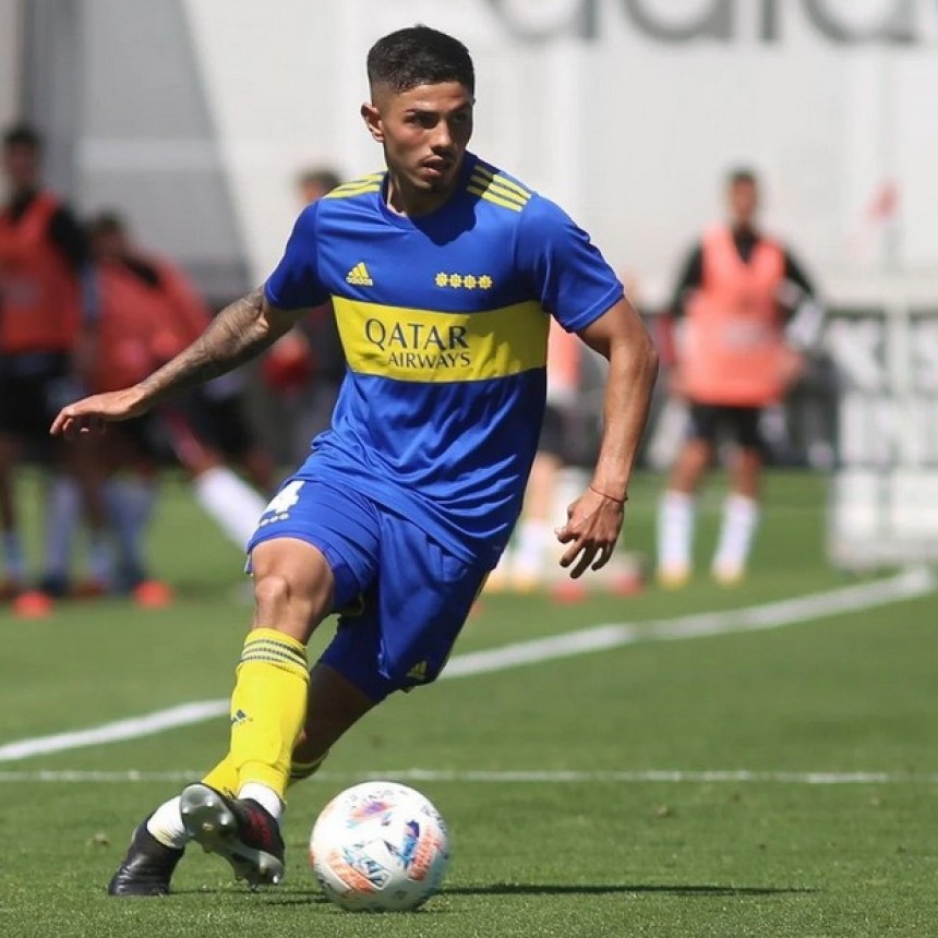Pedro Velurtas debutó en la Primera de Boca Juniors