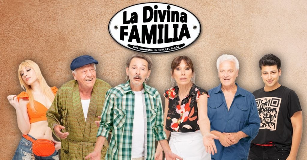 Con gran elenco La Divina Familia en el Teatro Carreras de Mar del Plata