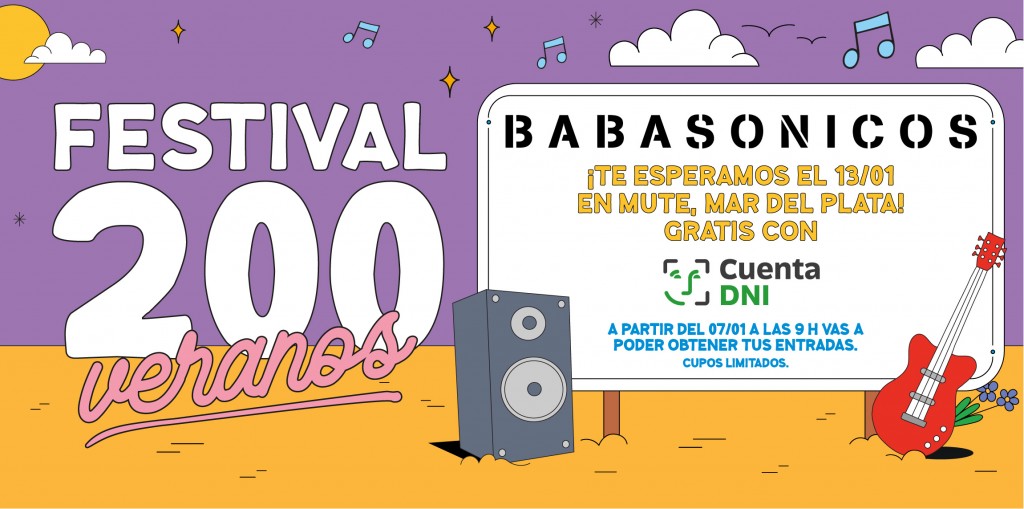 Festival 200 Veranos de Banco Provincia : BABASÓNICOS EN MAR DEL PLATA