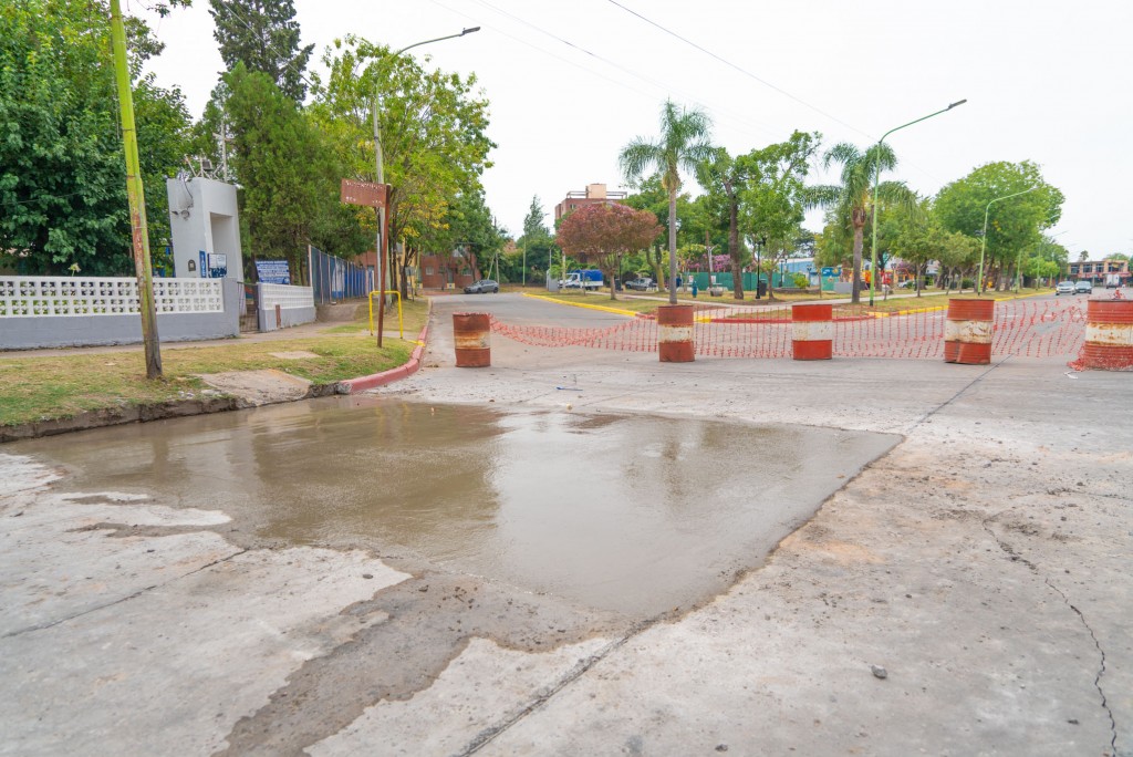 Plan de bacheo : continúa la reparación de calles del casco urbano