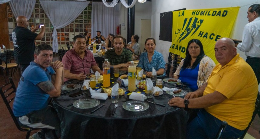 El intendente acompañó el agasajo a los campeones de Puerto Nuevo
