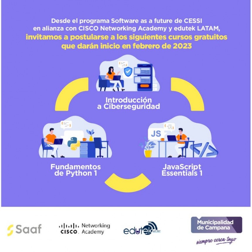 Está abierta la inscripción para postularse a los cursos de CISCO Networking Academy