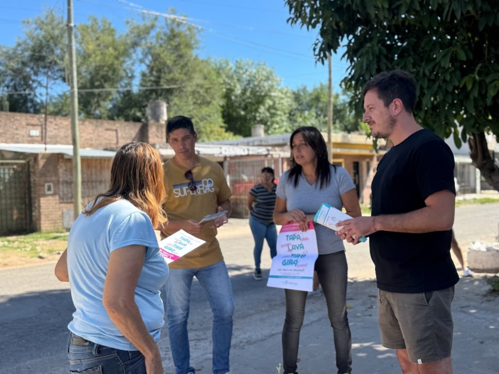 Unión por la Patria refuerza la campaña de prevención contra el Dengue