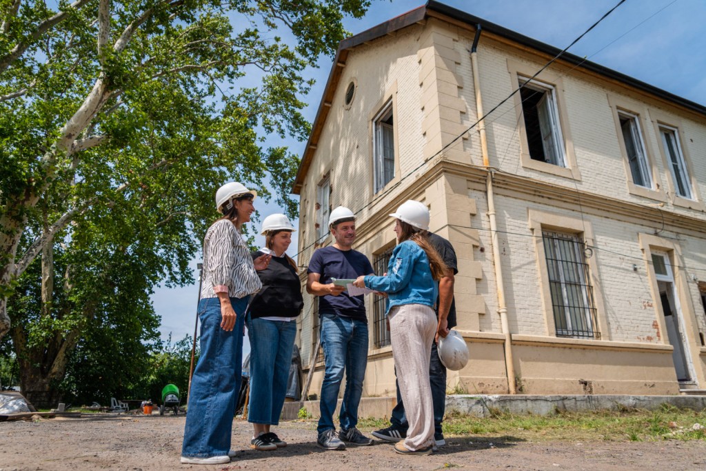 Avanza la obra del primer Polo Educativo Tecnológico de Campana
