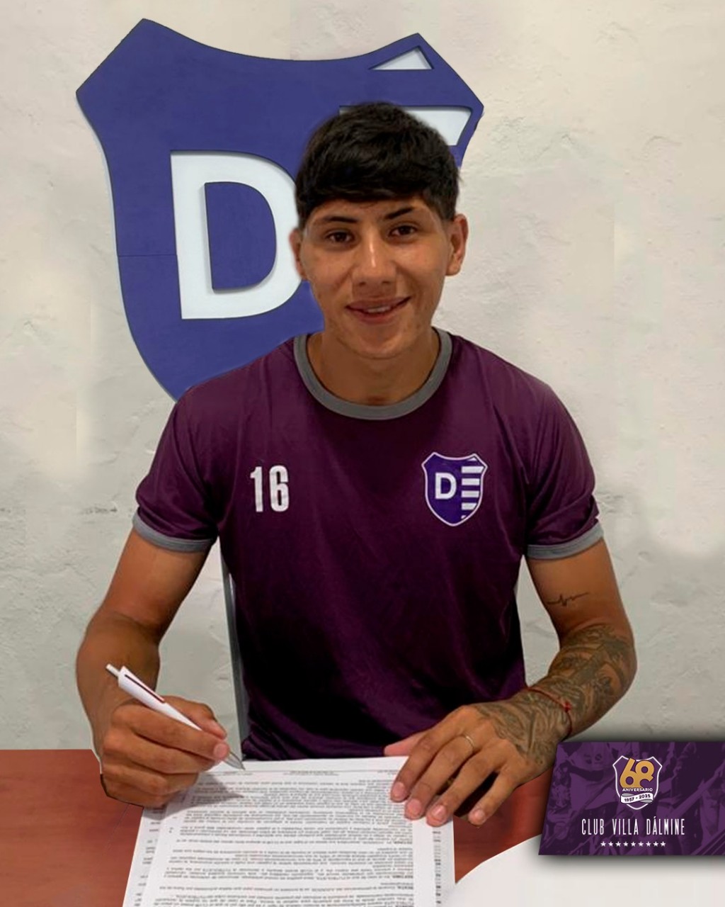 Edwin Schulz se sumó a Villa Dálmine
