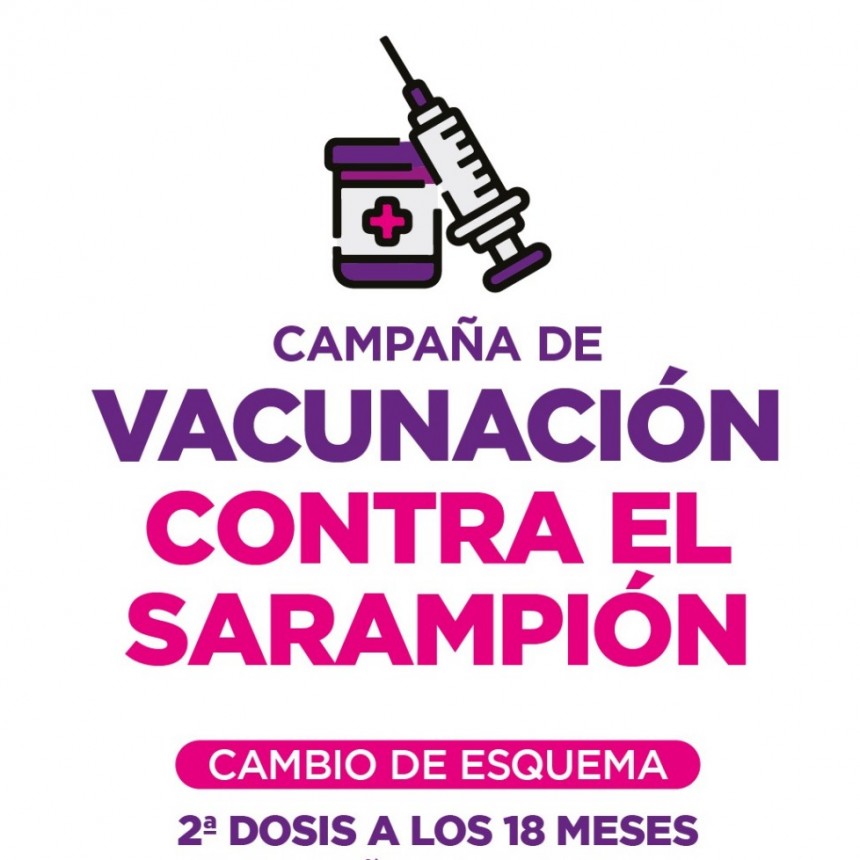 Sarampión: cambió el esquema de la vacuna Triple Viral   