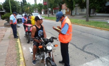 Se intensifican los operativos de tr&aacute;nsito y documentaci&oacute;n: 17 Motos Secuestradas y 86 Infracciones realizadas