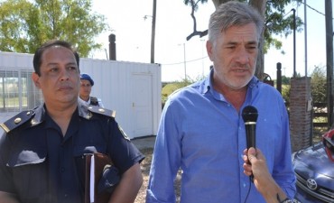 "Vamos a seguir trabajando para mejorar la seguridad en los barrios de Ruta 4"