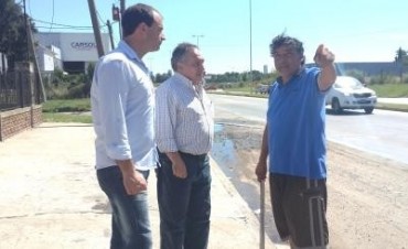 Ghione y Colella en el Barrio San Felipe